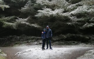 calmness in the mountains with me and my son